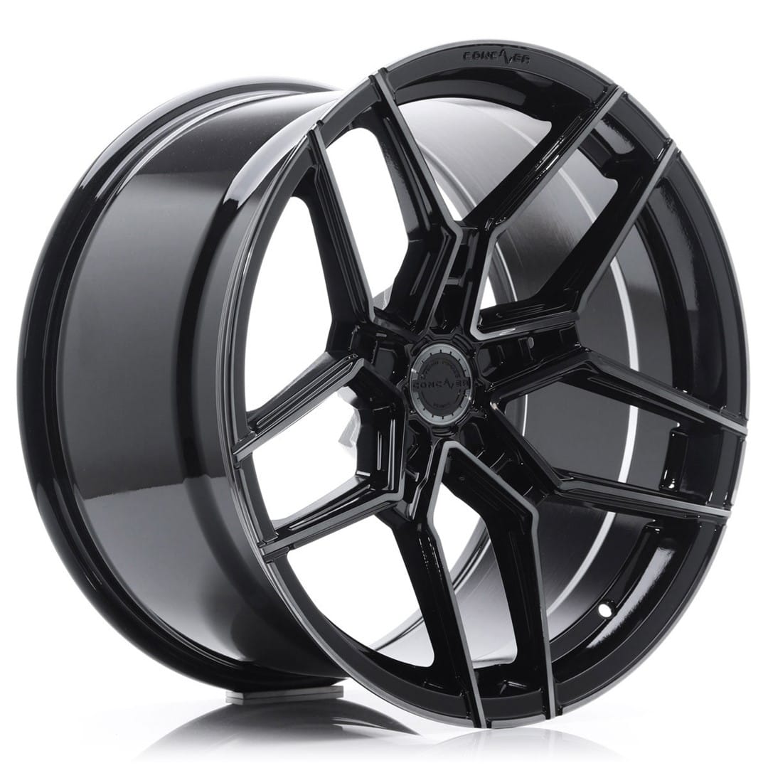 Alloy Wheel Concaver CVR5 20x10.5 ET15-45 BLANK Double Tinted Black