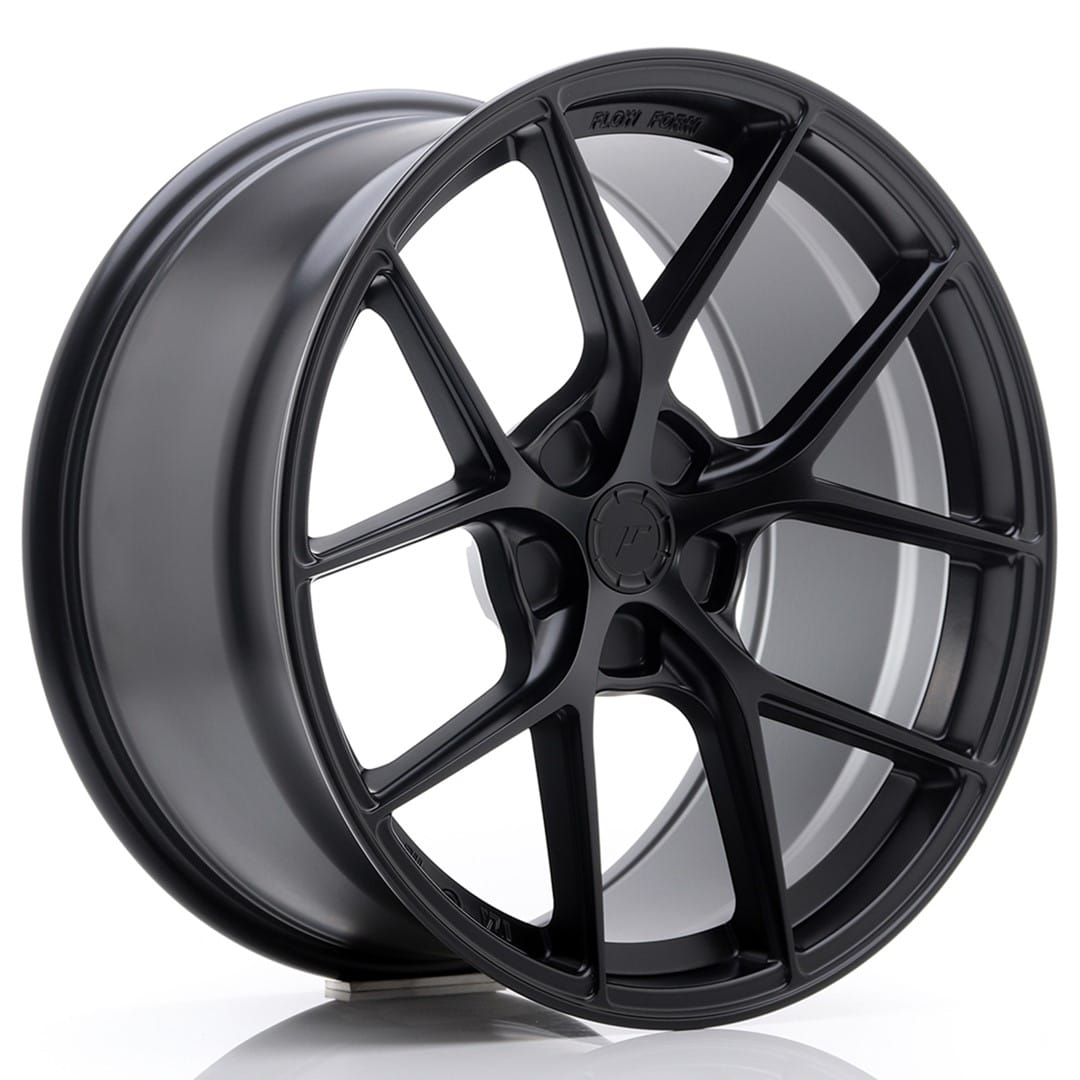 Alloy Wheel Japan Racing SL01 19x9 ET20-35 5H BLANK Matt Black