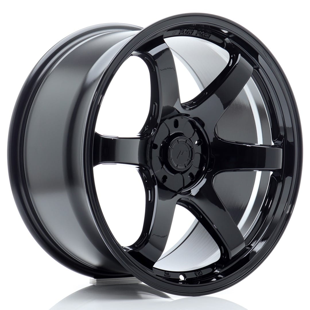Alloy Wheel Japan Racing SL03 19x10 ET15-40 5H BLANK Gloss Black