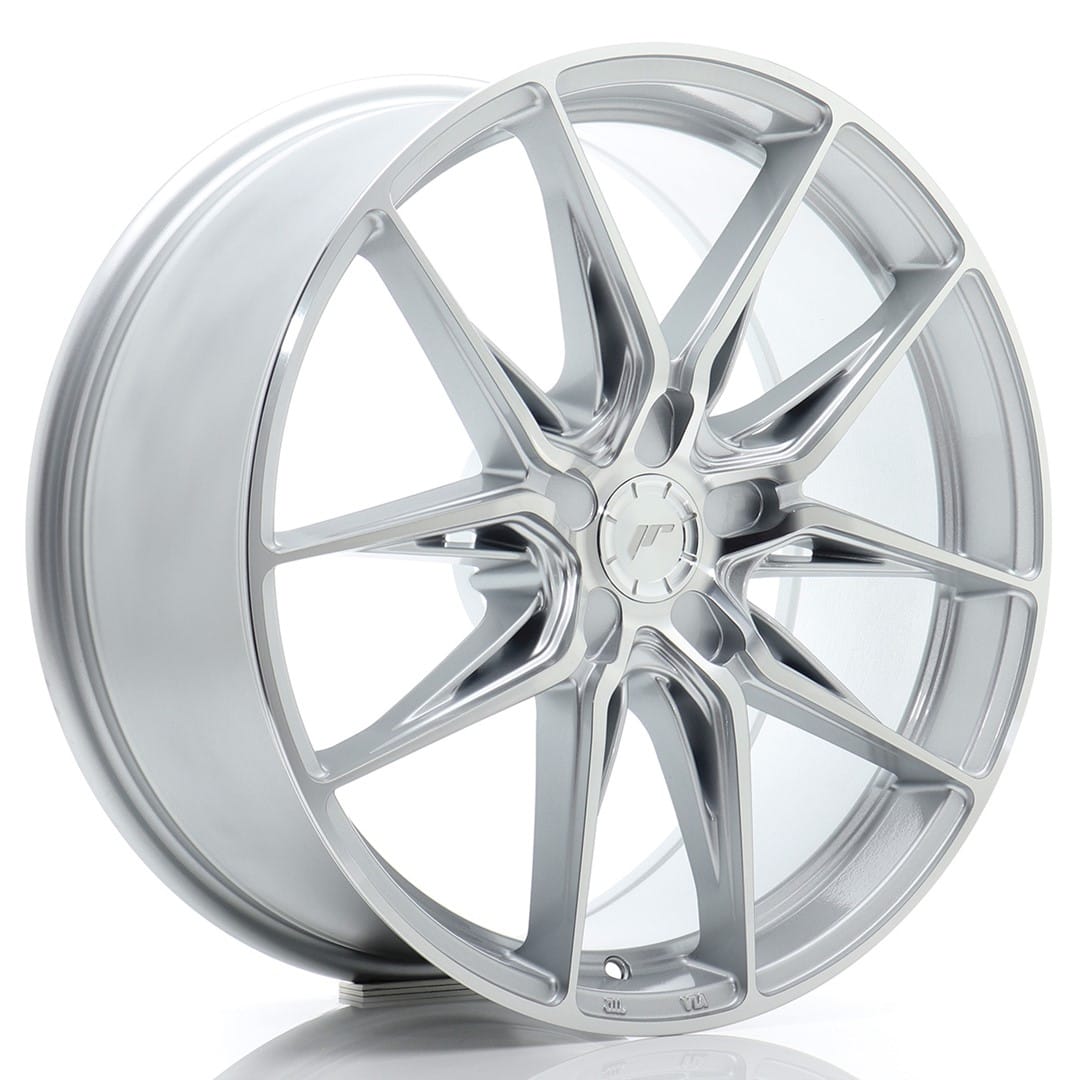 Alloy Wheel Japan Racing JR44 19x8 ET20-40 5H BLANK Silver with machined front