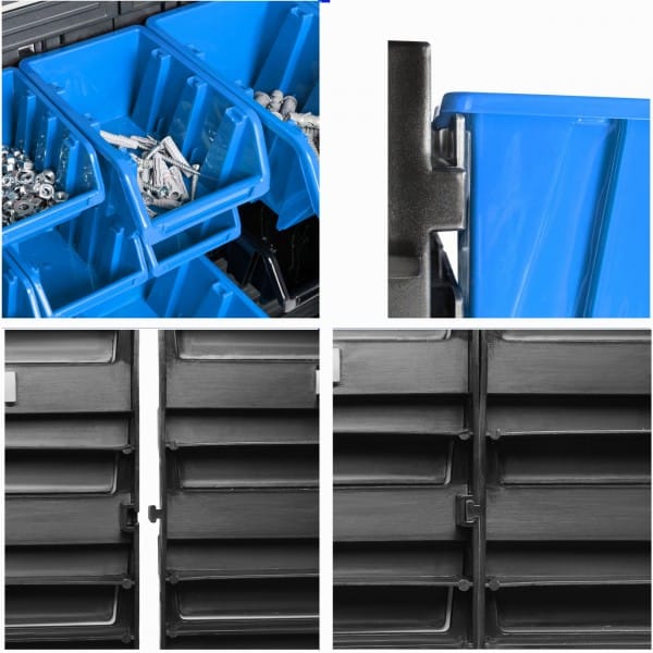 Tool board 115x 78 cm with 32 Storage boxes - Image 9