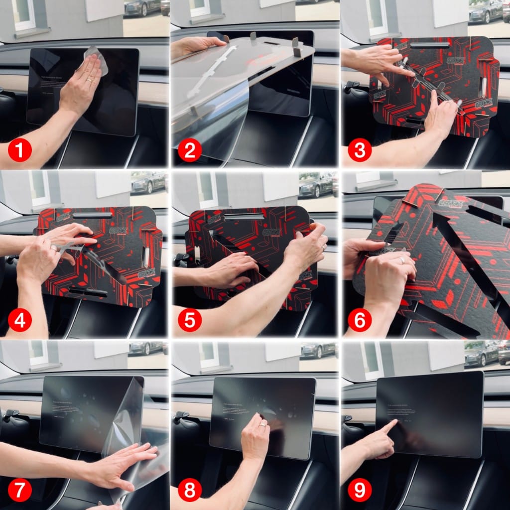Car Screen Protection Tesla Model 3 (2017-2023) - Image 9