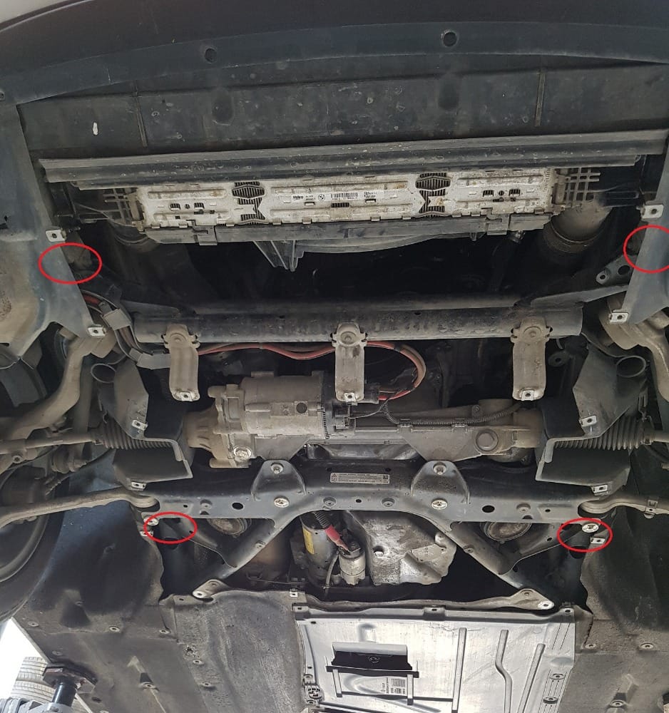 Engine Cover in Steel BMW Seria 1 F20/F21 2011-2018 - Image 4