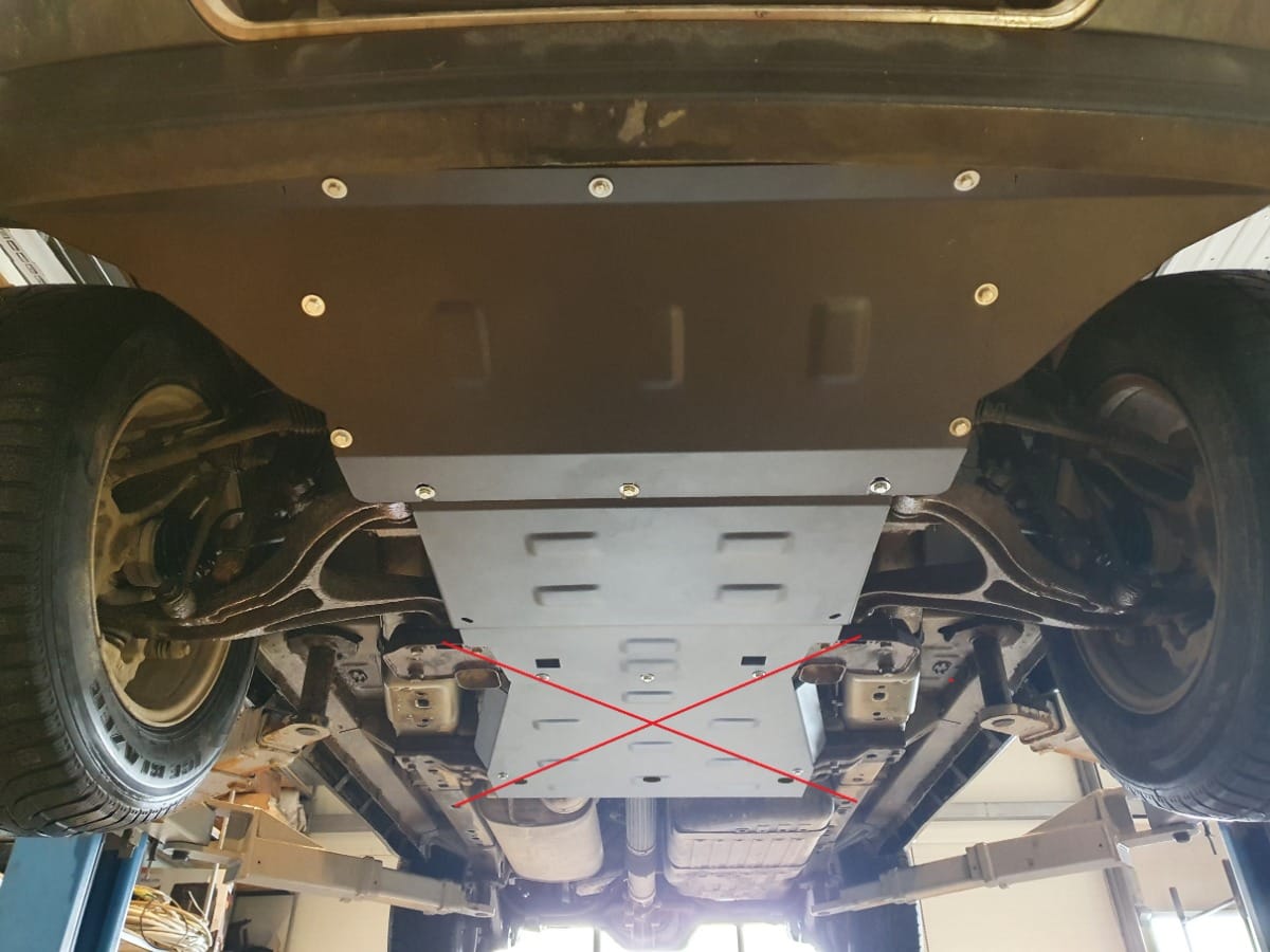 Engine Cover in Steel Jeep Grand Cherokee 2005-2010 - Image 4