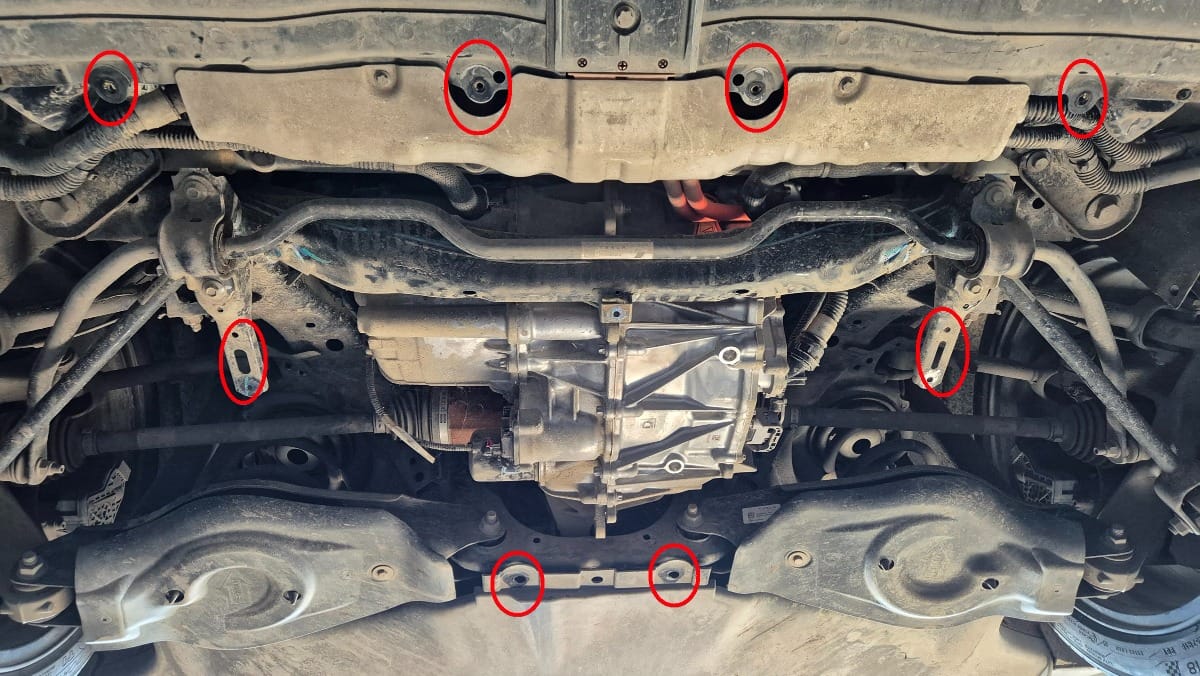 Engine Cover behind Tesla Model 3 AWD 2017-2024 - Image 4