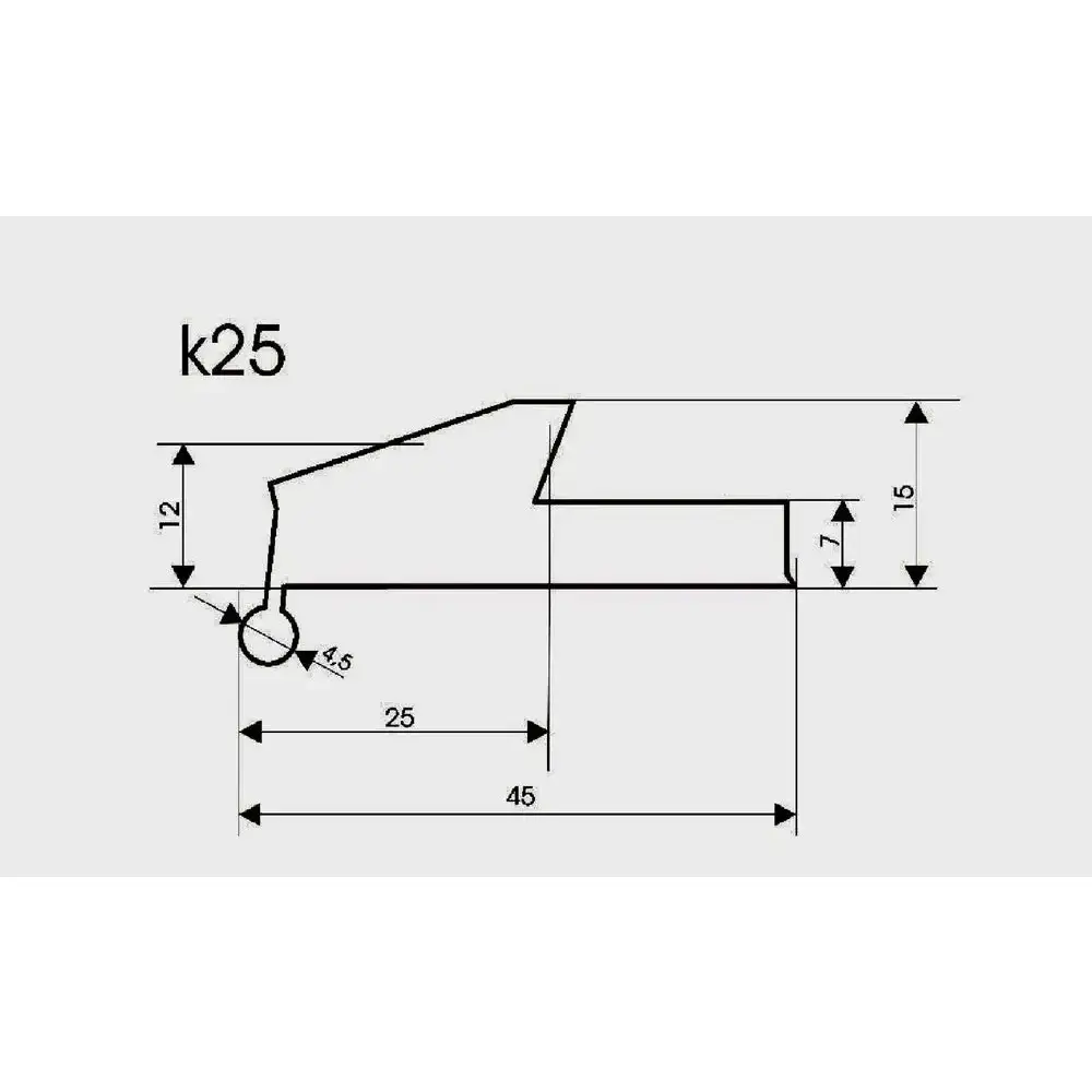 Rubber screen spacers - 25mm - Image 2