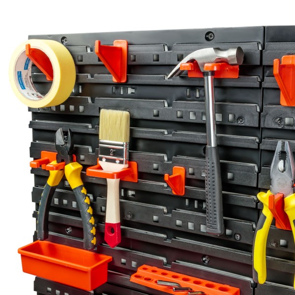 Tool board 160x80 cm with 36 storage boxes - Image 5